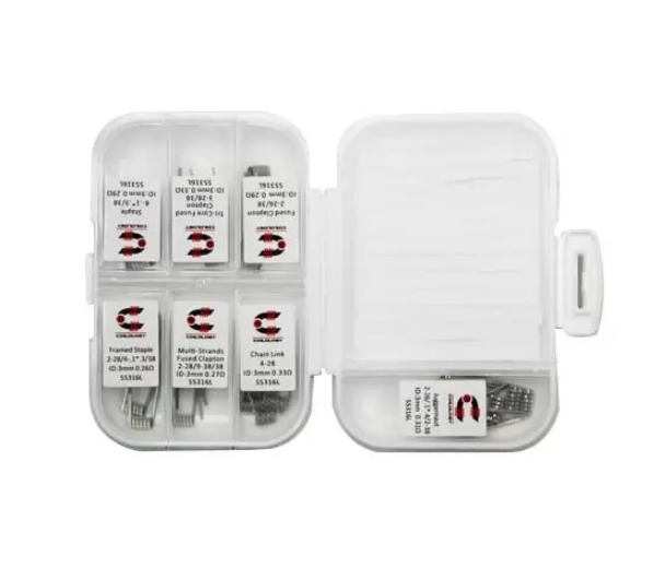 Coilology Staple 8-0.1*0.3/38GA 0,29ohmu SS316L - 1x spirálka