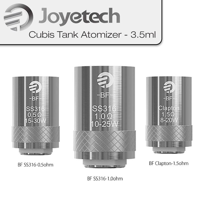 CUBIS, AIO - BF SS316 0,6 ohmu