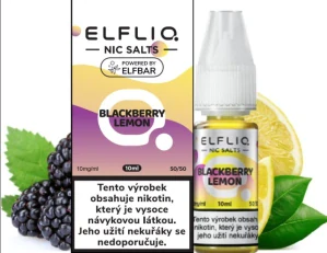 ELFLIQ Nic.Salt Blackberry Lemon 10ml/10mg