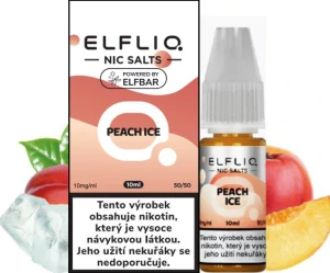 ELFLIQ Nic.Salt Peach Ice 10ml/10mg