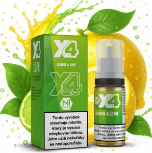 X4 Bar Juice Lemon Lime 10ml/10mg