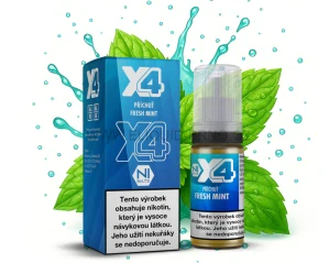 X4 Bar Juice Fresh Mint 10ml/10mg