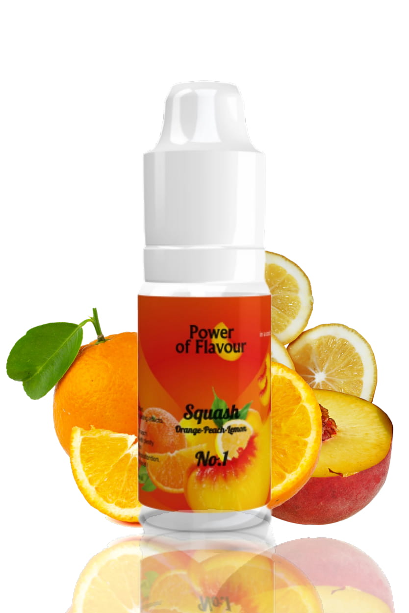 10 ml Power of Flavour - No. 1 (Pomeranč, broskev, citron)