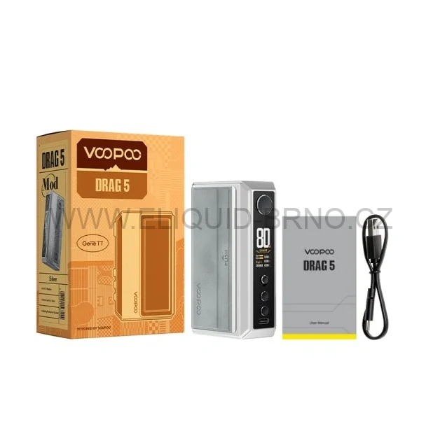 Voopoo Drag 5 177W mod - Grandient Brown